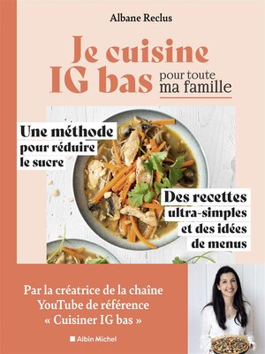 cover image of Je cuisine IG bas pour toute ma famille